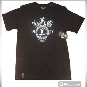 NWT Men’s LRG 1947 T shirt BLACK/ White Size Large